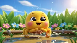 Itsy Bitsy Spider Climbs the Water Pipe After the Rain Stops 🕷️🌤️|Fun English Nursery Rhymes for Kid