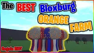 How to make the BEST Bloxburg Orange Farm! (Nerfed)