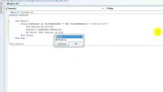 Visual Basic.Net Console App Part 2