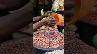 Product - groundnut(peanut) Inside Ajah market. Price as of today is 3500 for half paint