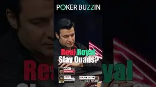 Real Royal Slay Quads?#poker #pokerplayer #quad #game #2025  #casino