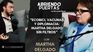 Ecobici, vacunas y diplomacia: Martha Delgado sin filtros