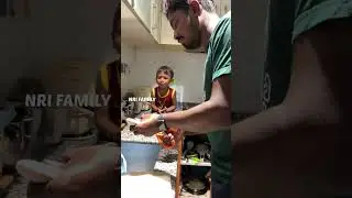 Fish paavam 🥹😂 | Dont kill | NRI Family #shorts #food #vlog