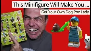 LEGO&reg; Poo: Minifigure Series 19 - The Weirdest Minifig: Dog Poop Lady