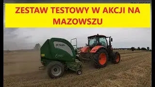 Nasz zestaw testowy: Kubota M7 z Prasą McHale 5400 | ROLMECH