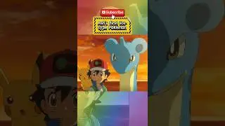 Ash's first Ice type Pok&eacute;mon  #pokemon #pokemonashpikachu #ashpokemons #ashlapras #lapras