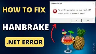 Отсутствуют фреймворки Handbrake в Windows 11 или 10 (ошибка исправлена)
