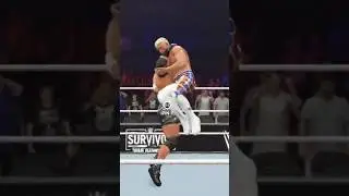 Ryback Crazy Chokeslam #wwe #wrestling #wwe2k25 #ryback #codyrhodes #shorts #short #viral #ytshorts