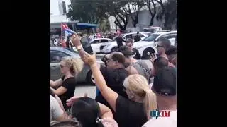 Cubans in Miami join the protest for their nation. #freecuba #NoCommunism. #soscuba