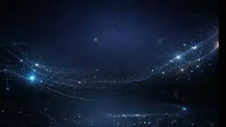 A calm cinematic space travel background effect