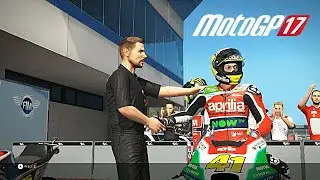 Aleix Espargaro Aprilia Racing Team Gresini Circuit De Barcelona Catalunya, Spain MotoGP 17 PC Game