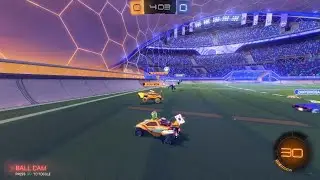 Rocket League 3v3 Gameplay (328 Points 1-0 PS5 Controller)