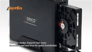 Accessori PC ORICO 7618SUS3 3.5inch SATA HDD esterno enclosure myefox