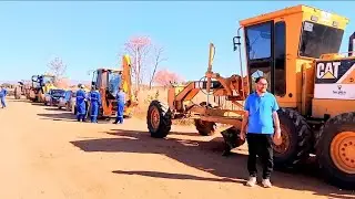 ABERTURA DAS OBRAS DE ASFALTO DA AGROVILA-12 SERRA DO RAMALHO, BAHIA. PREFEITO LICA, VICE AROLDO. 