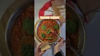 Veganski bećarac. Posni ručak na ulju.