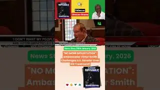 Ambassador Victor Smith Challenges U.S. Senator Over ICE Treatment! | Discuss Ghana