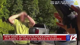 Warwick police release bodycam video of driver accused of hitting 5-year-old