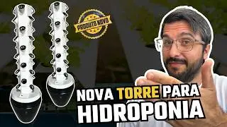 Cultive Muito em Pouco Espaço: Conheça a Torre Hidropônica