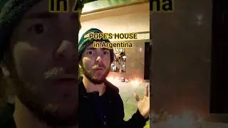 Pope Francis grew up in this house - Buenos Aires Argentina - Traveling Back in Time to Pope's Home!