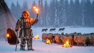 ❄️ &ndash;70&deg;C Blizzard: Elder Woman Protects 3,000 Sheep from Wolves