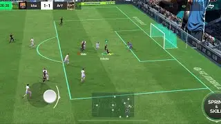 Fifa mobile 25 gameplay | Fc Barcelona vs Real Madrid 💀🔥 