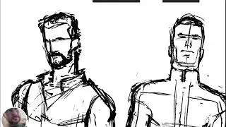 Sketching In Infinite Painter