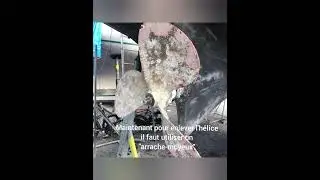 D&eacute;montage H&eacute;lice voilier Kirk Amel 1981 n&deg;29