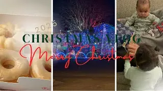 CHRISTMAS 2025 | Christmas in the Cove, opening gifts, donuts, Christmas lights, slow morning, ILY