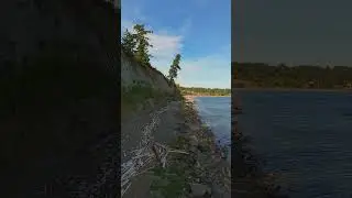 Scenic Waterline of Penn Cove, WA | Puget Sound Coastline by DJI Avata Drone