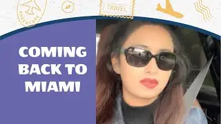 Flying back to Miami | #usa #miami #landing #mia #birdseyeview #vlog #keybiscayne #aerial #downtown
