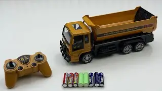 Unboxing construction site RC dump trucks, EV engineering vehicles,RC transformers, RC pickup trucks