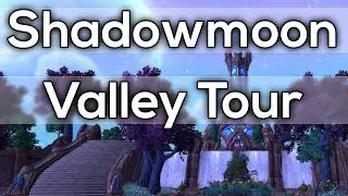 Warlords of Draenor Beta - Shadowmoon Valley Zone Tour (Gameplay)
