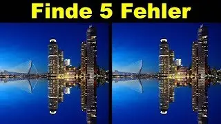 Nur Die BESTEN Finden Alle Unterschiede! - Suche 50 Fehler Im Bild