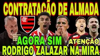 FLAMENGO: THIAGO ALMADA! MENGÃO ENTRA NA BRIGA, RODRIGO SALAZAR NA MIRA, TÉCNICA DA ARGENTINA FALOU 
