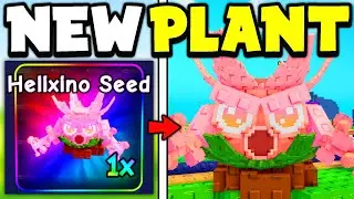 New HELIXINO Plant in Plants Vs Brainrots Roblox