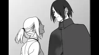 Sasuke regresa con Sakura y Sarada