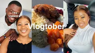 Vlogtober | Мы были на свадьбе | Уборка и наведение порядка в шкафах | Продукты | Свидание ~