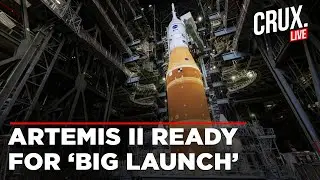 NASA LIVE | Artemis II Begins Historic Rollout Toward Launch Pad | Lunar Mission | Space | Crux