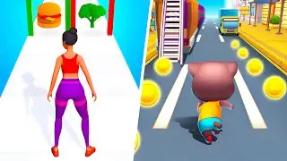 Twerk Race 3D vs Cat Runner 🐦💣  EPIC 2026 Gameplay &ndash; All Levels UNLOCKED! #android