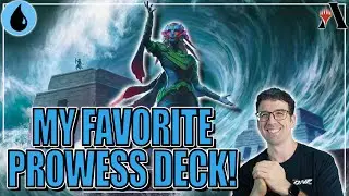 Mono Blue Prowess is the Best Deck to Climb the Ladder! | Standard MTGA BO1 Gameplay #mtgarena #mtg