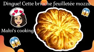 Brioche feuilletée mozza au monsieur cuisine connect