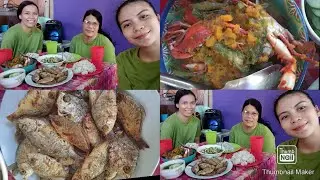 GINATAANG BULANGLANG WITH ALIMASAG AT PRITONG ISDA❤️ |  PETTIE REMILLA | #1