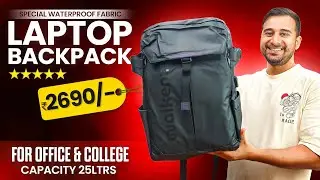 The Perfect Laptop Backpack For Men & Women Under Rs 2000 - Walkent Laptop Backpack Review 🔥