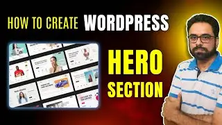 How to Create Hero Section in Wordpress | WordPress Hero Design | Robin Mehta