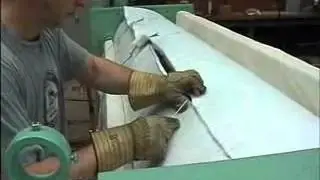 cara pemasangan padding 4000 gram pada flatwork ironer lapauw by mesin laundry IMAGE