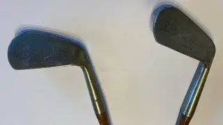 Antique￼ Golf clubs Yard Sale pick ups.￼
