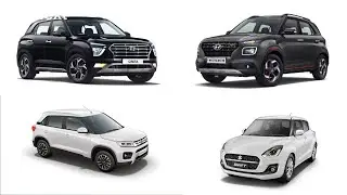 Top 10 Selling cars in March 2021