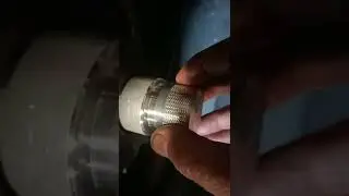 Cutting a knurl ( knurling ) in a CNC lathe. Using a threading tool !!!