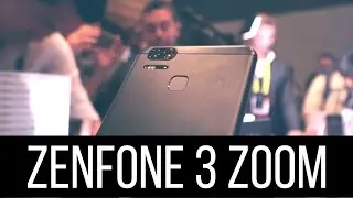 Hands-on: The ZenFone 3 Zoom has a gigantic battery, dual cameras, and old software