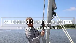 Rollvorsegel Problem (Furlex) lösen und zurück nach Massholm. Schleisegeln mit Sailingsomeday